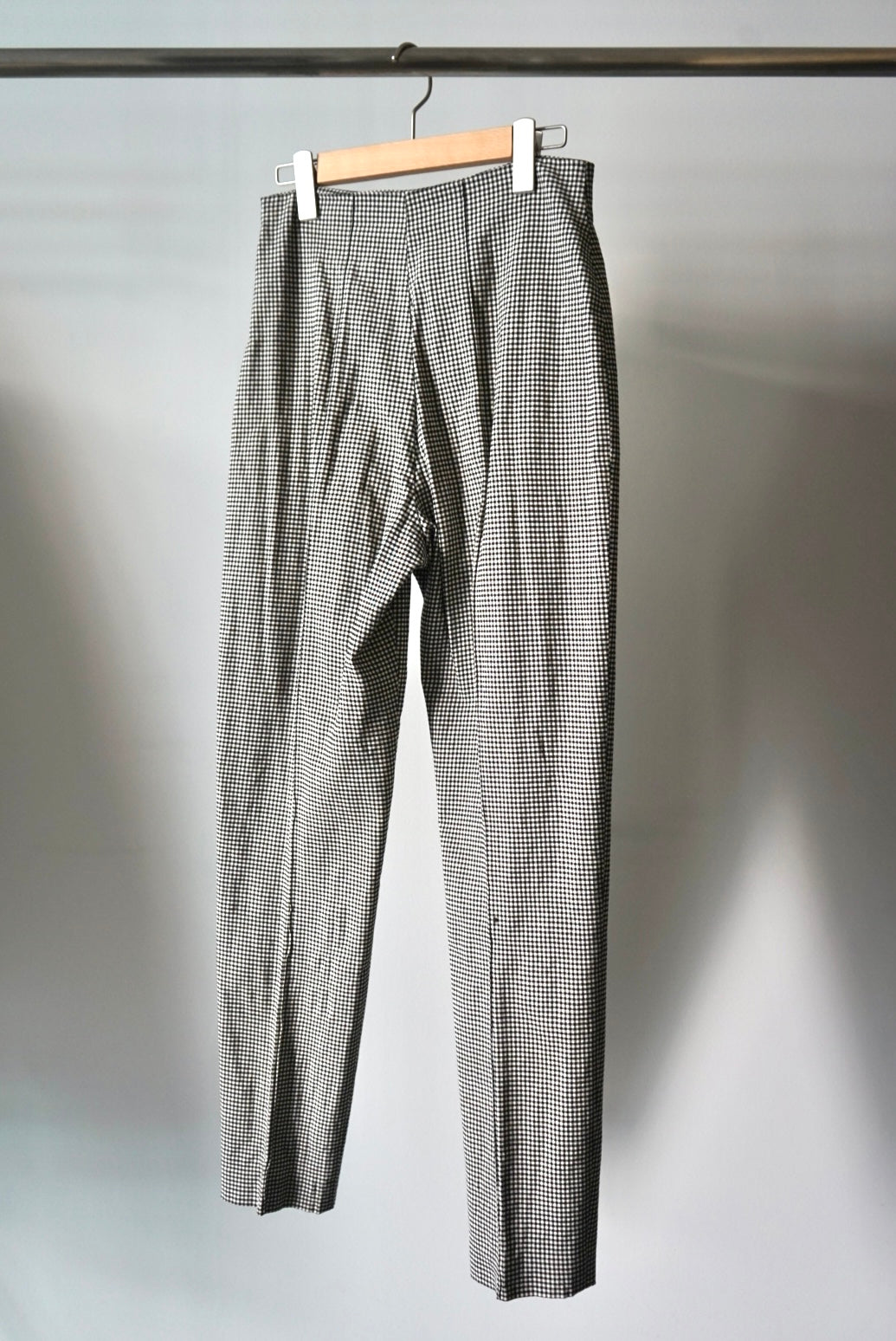 Gingham check jacket & pants setup