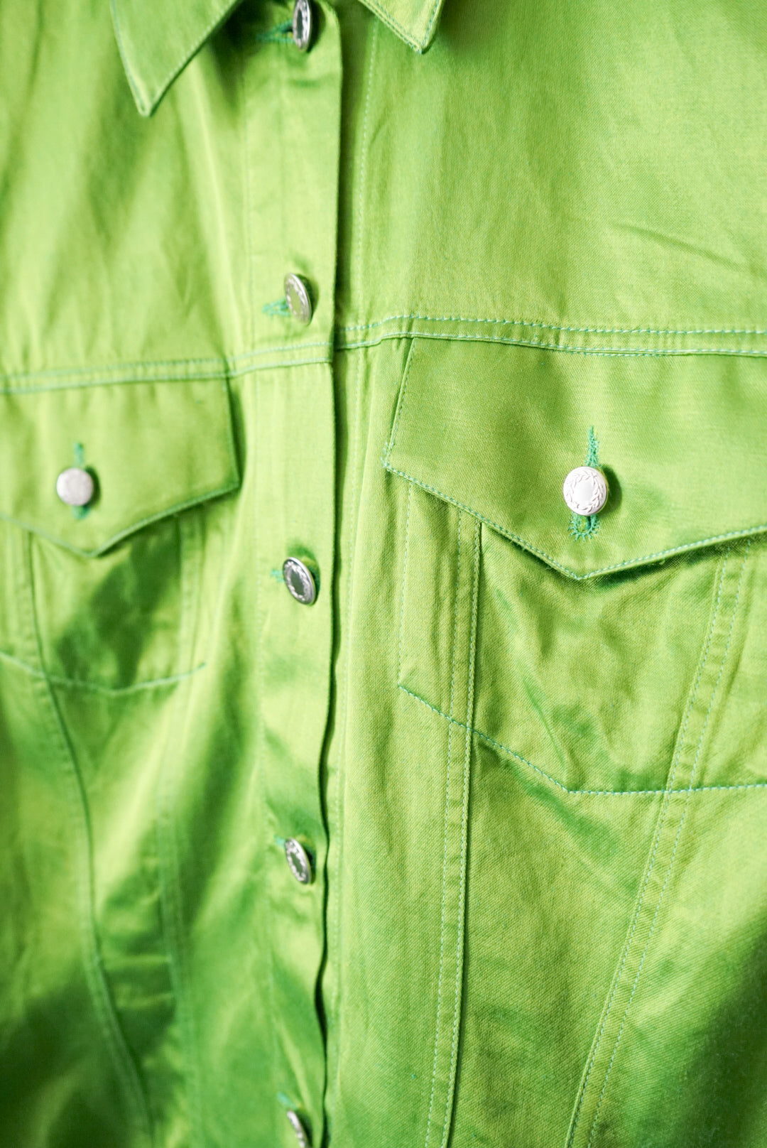 Satin tracker vest