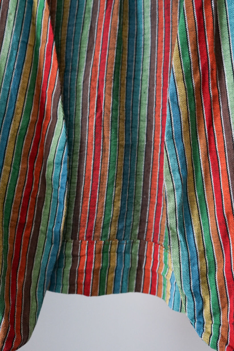 Multi stripe haori jacket
