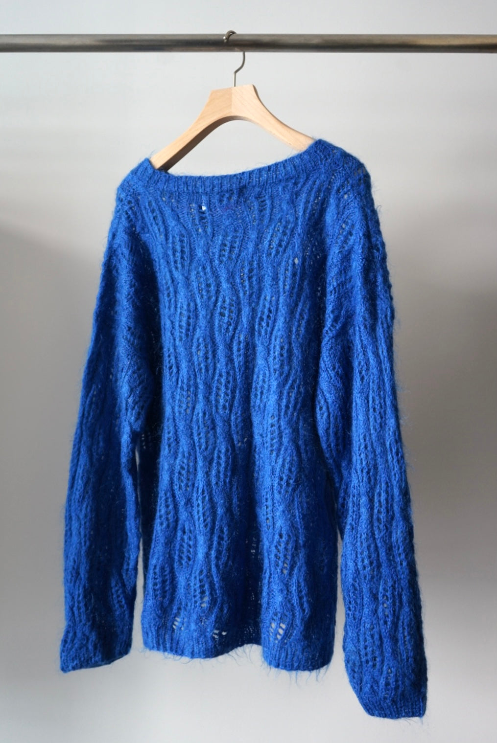 Mohair low gauge knit