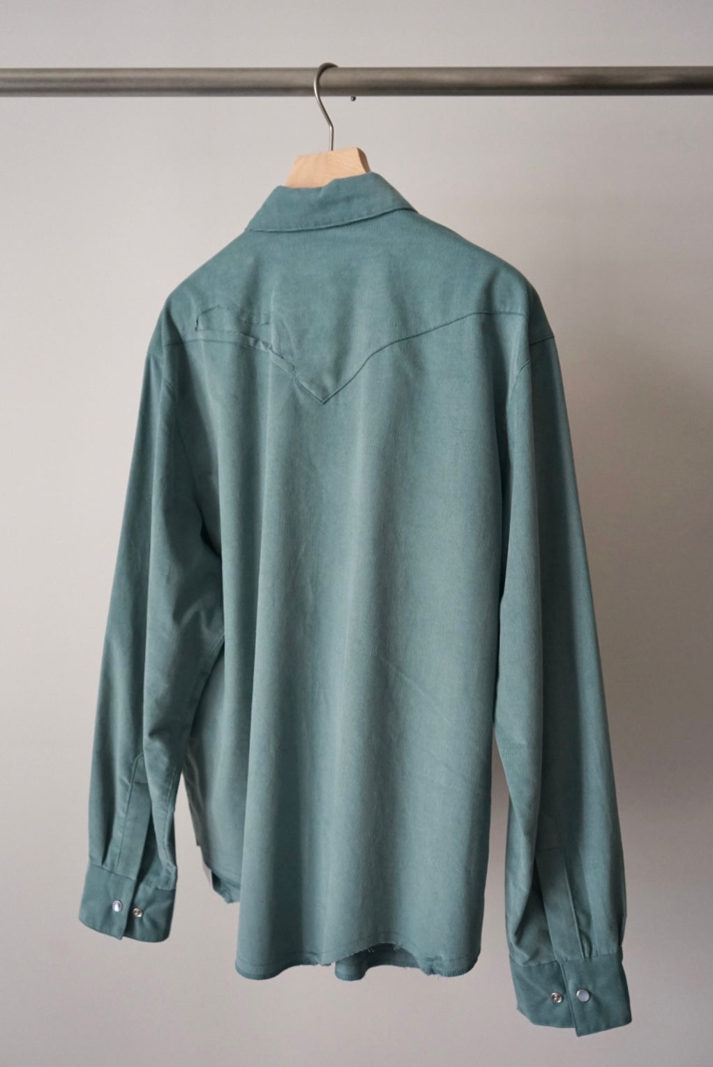 【SHOTAHIYAMA】corduroy cutting western shirt