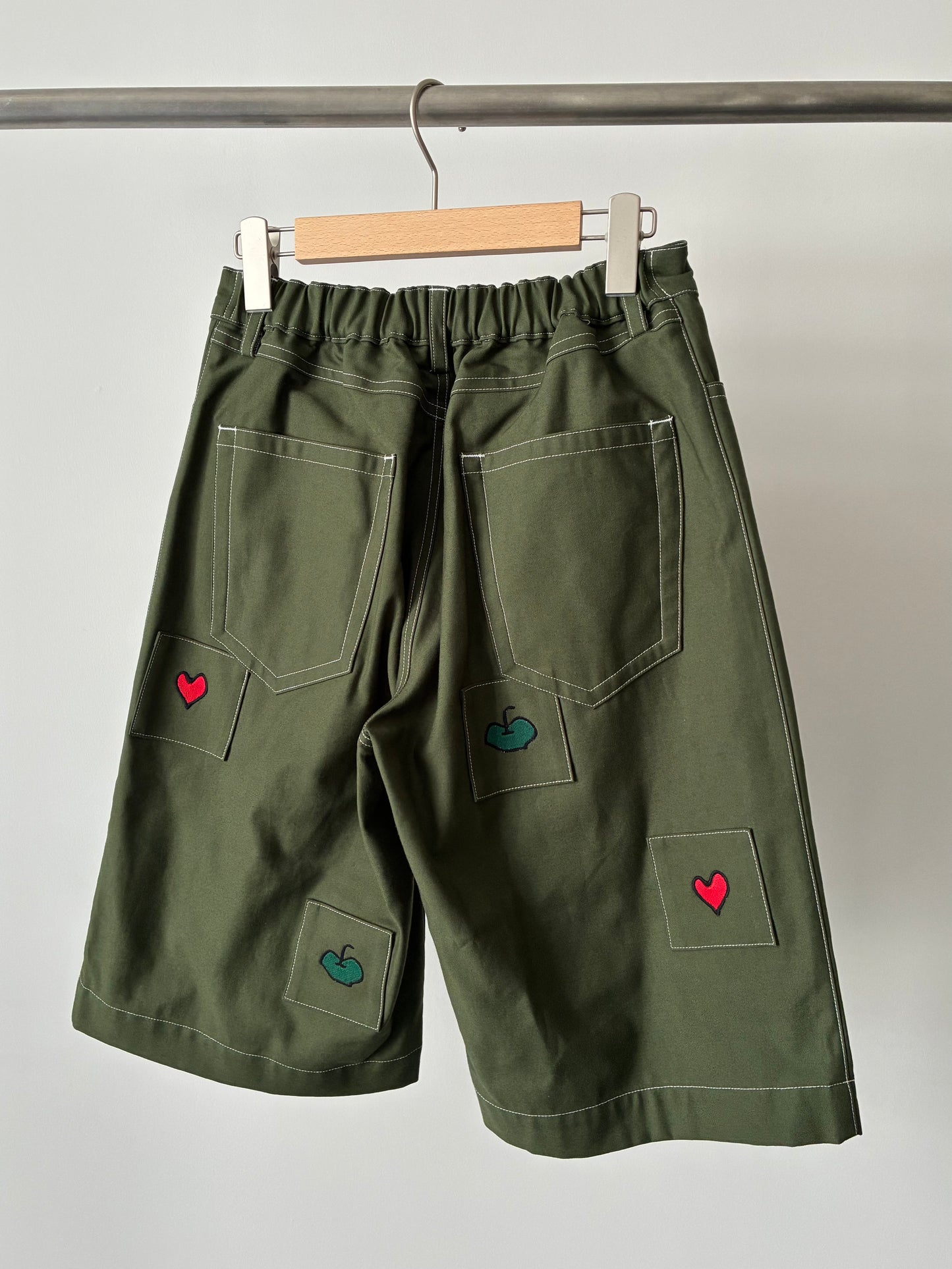 【SHOTAHIYAMA】Heart&apple shorts