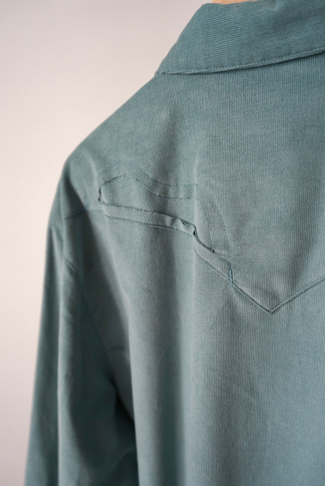 【SHOTAHIYAMA】corduroy cutting western shirt