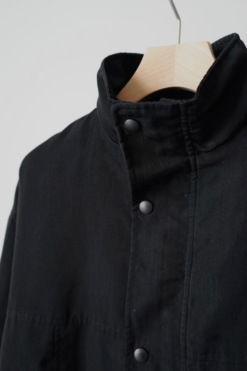 Slight luster poly jacket