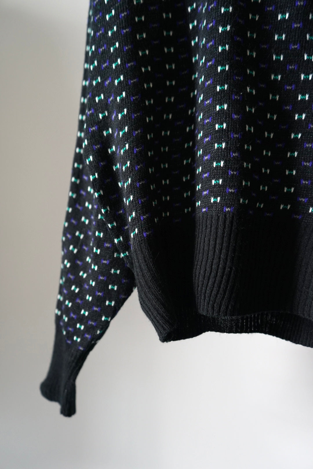 Good color pattern knit