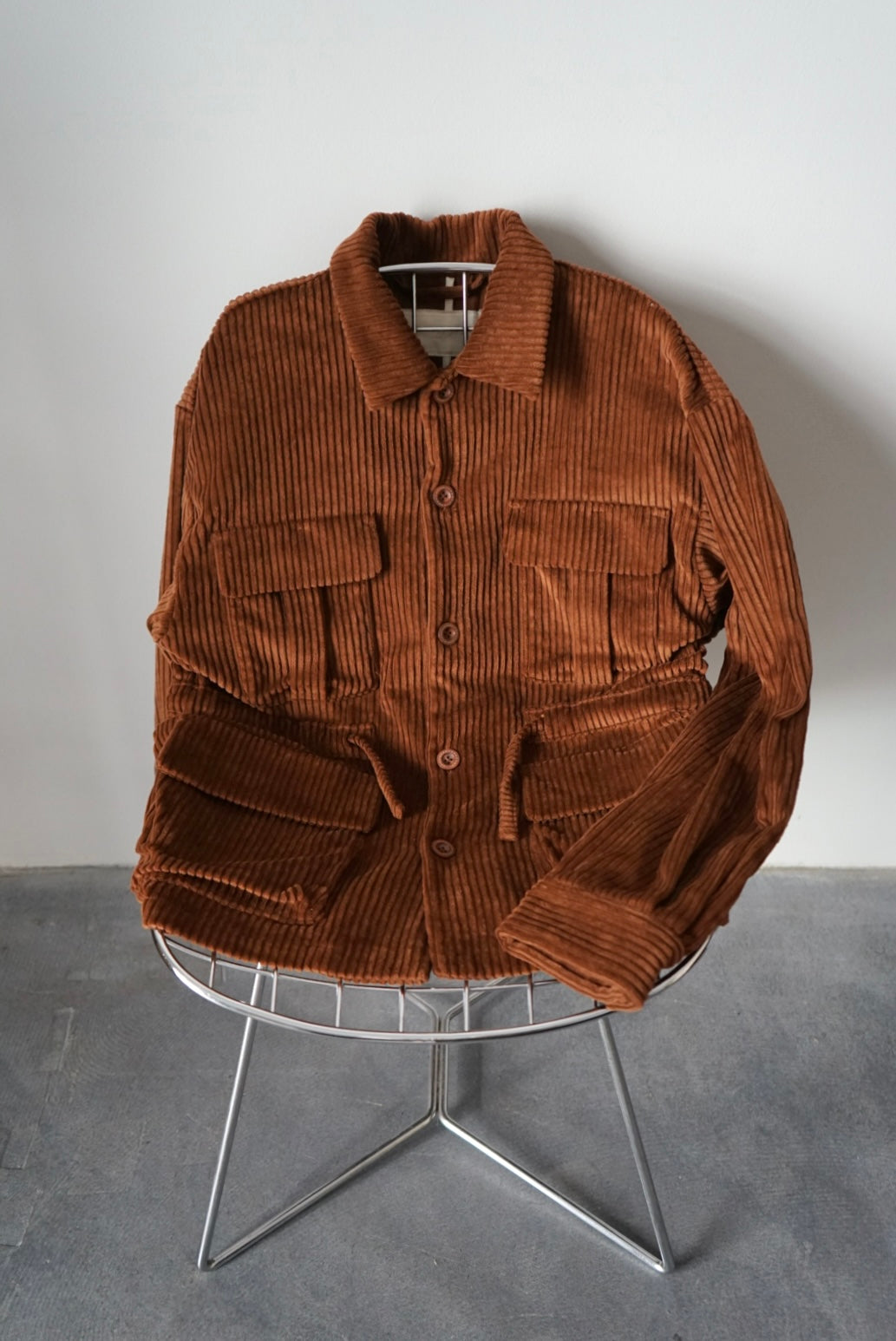 【SHOTAHIYAMA】WIDE-WALE CORDUROY SAFARI JACKET