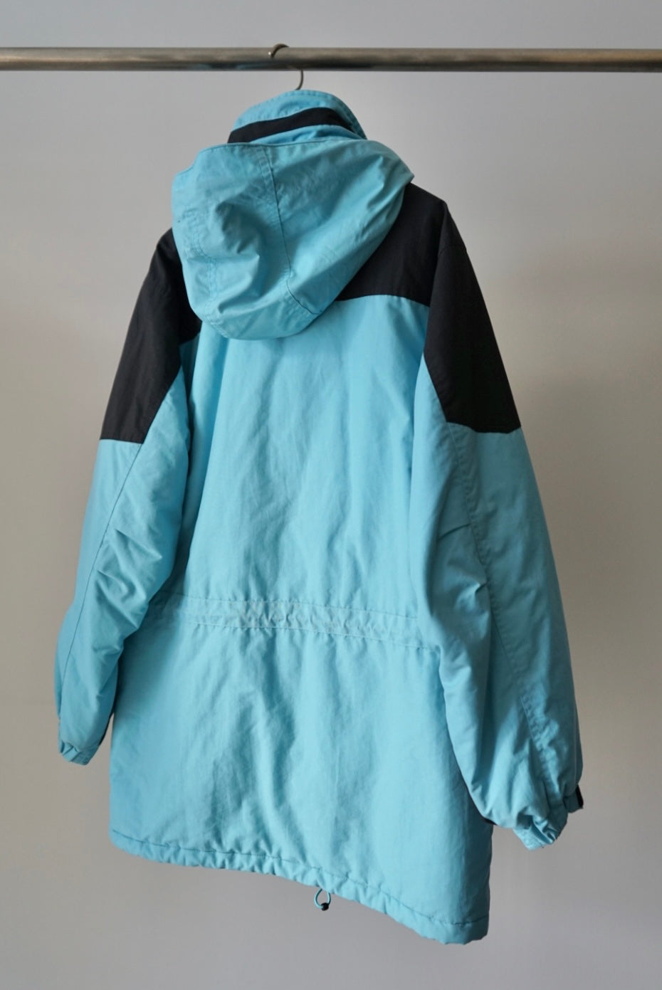Mint blue mountain jacket