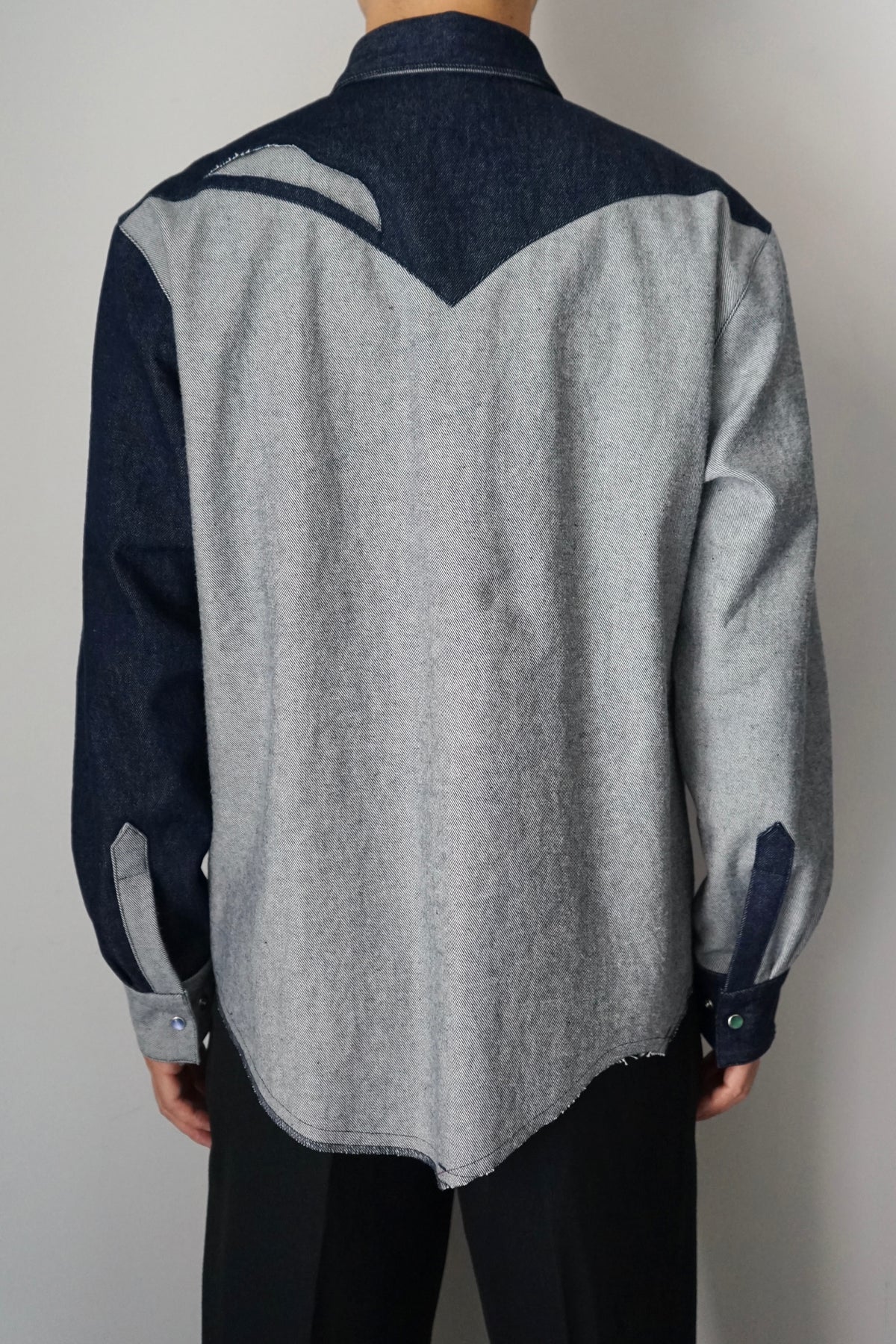 【SHOTAHIYAMA】12.5 OZ DENIM CRAZY WESTERN SHIRT