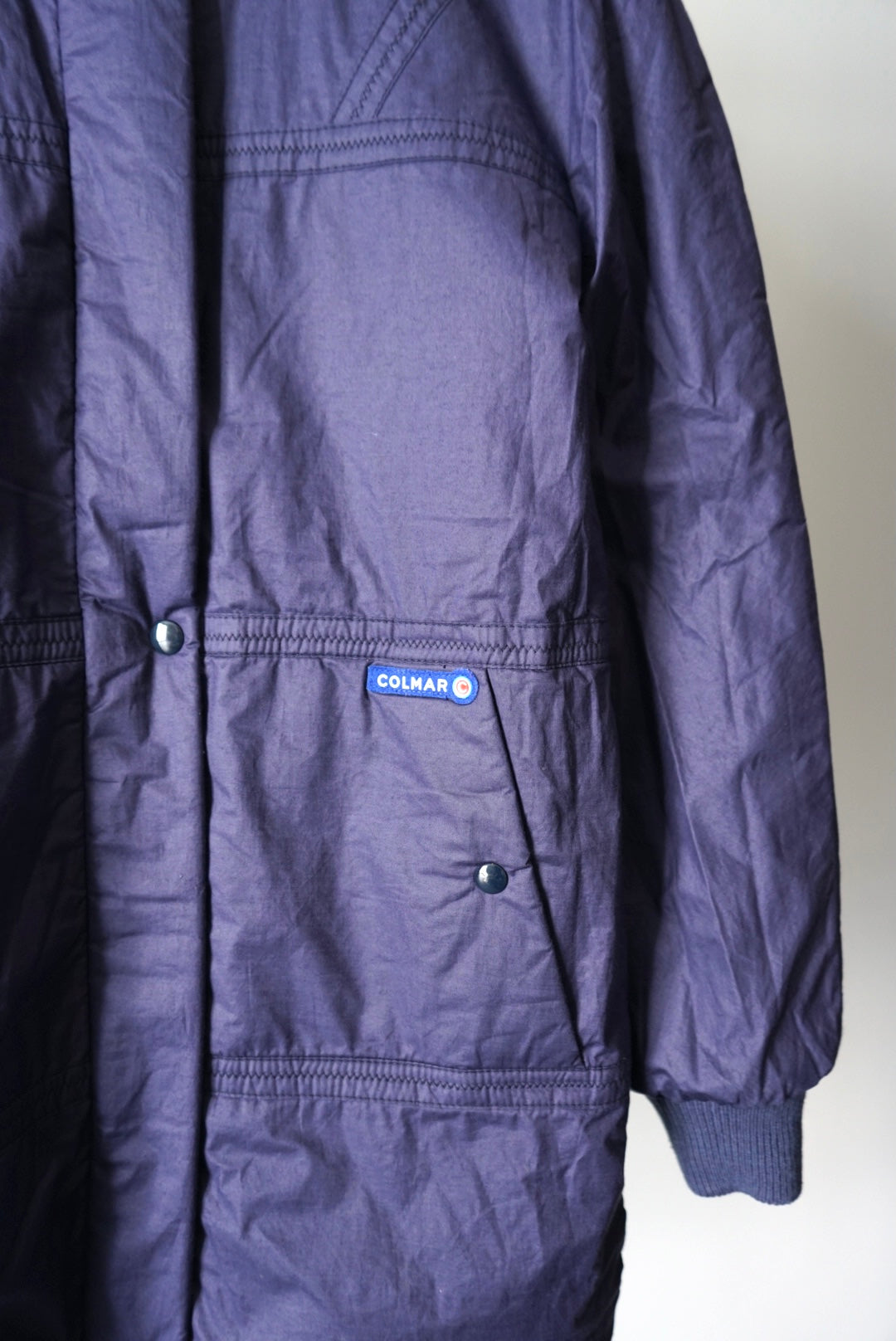 Knit quilting reversible jacket