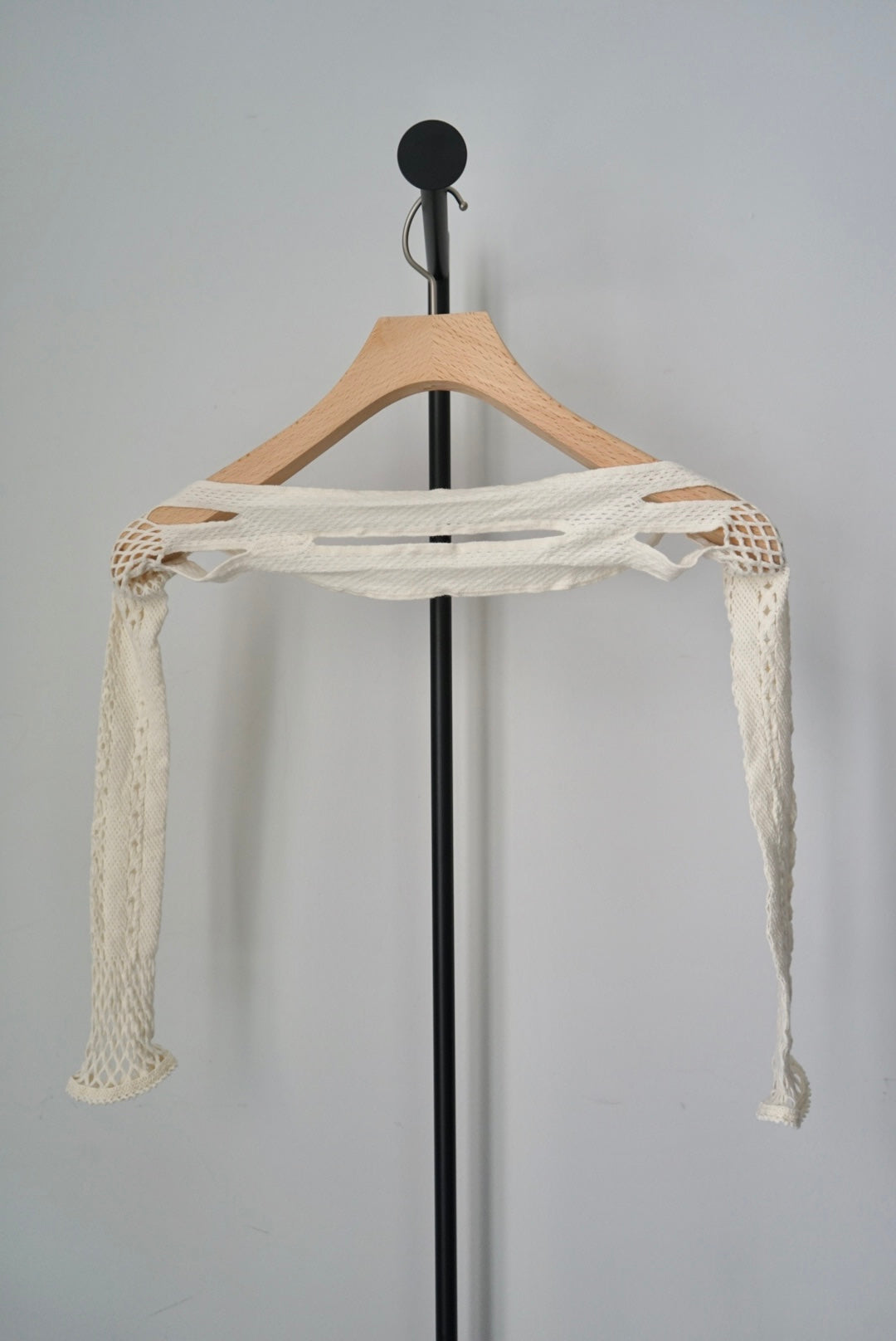 【EUCHRONIA】Stretch Lace Short Tops -ivory-