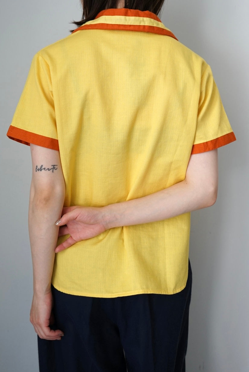 Around 60's italian collar pullover shirts