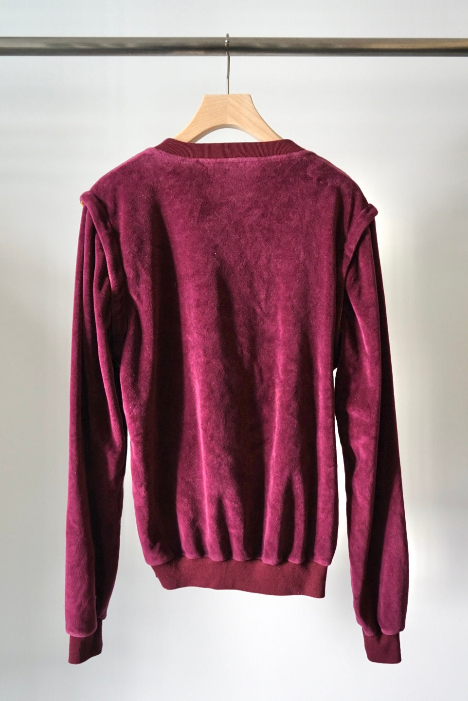 Detachable vevet sweat