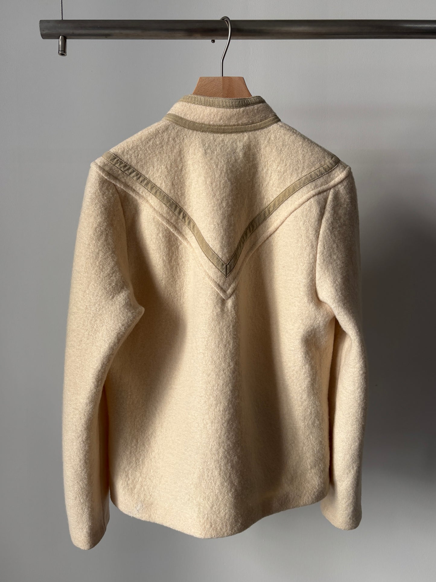 Tyrolean stand collar jacket made in Austria