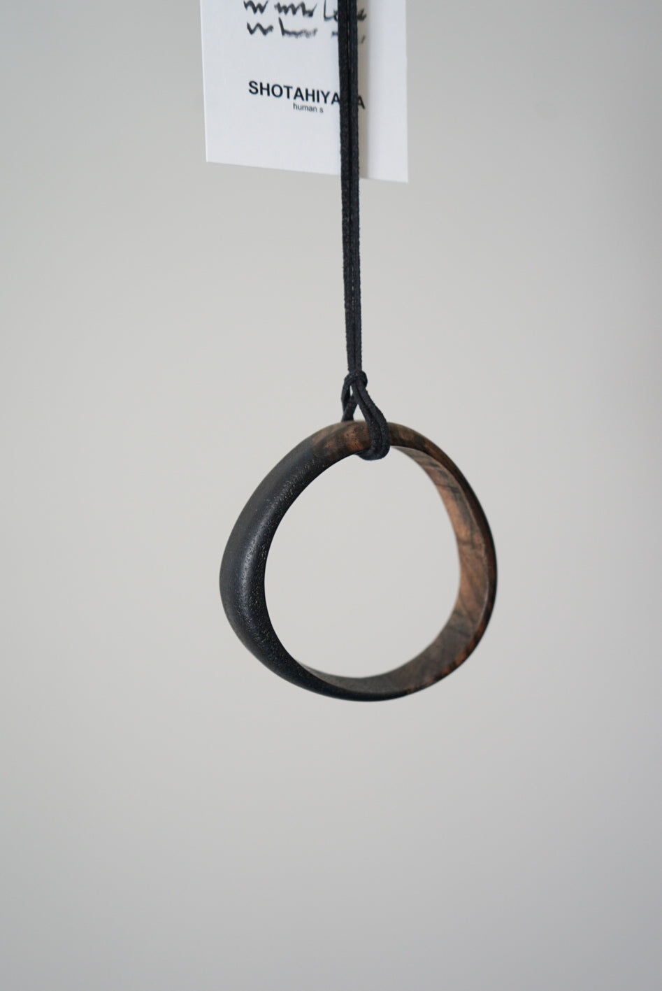 【SHOTAHIYAMA】 urushi wood necklace