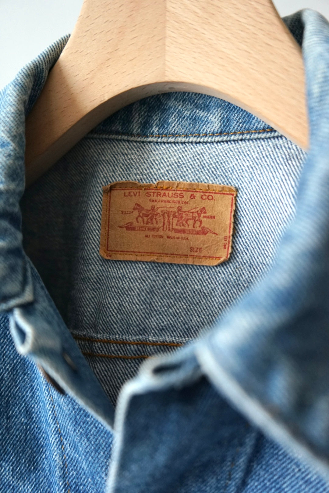 70-80's 70505-0217 denim jacket