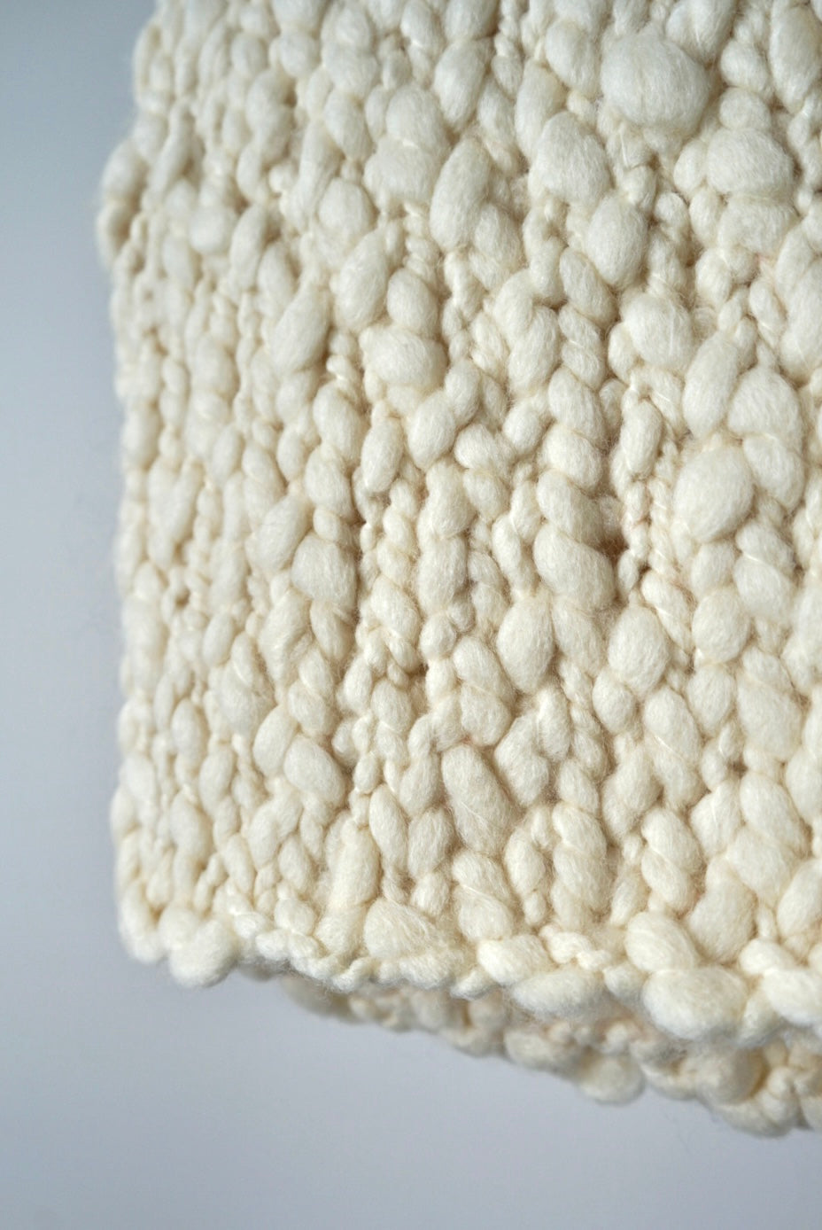 【HAKUJI】Hand-knitted vest