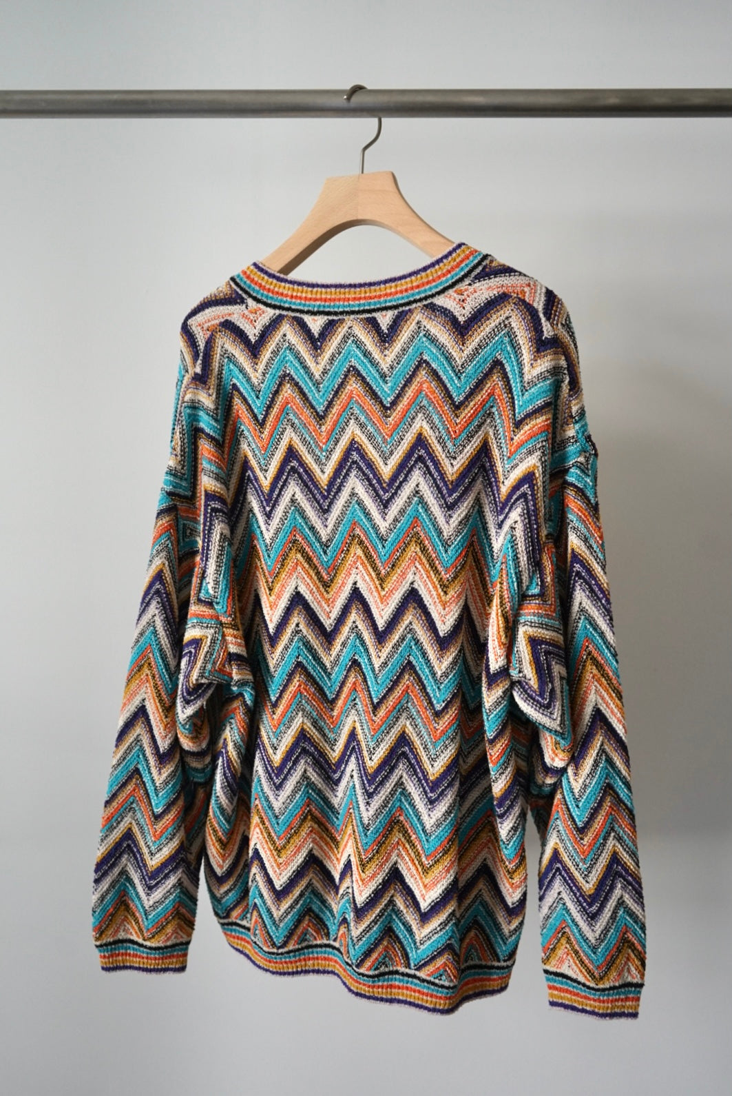 "MISSONI" Designer's knit cardigan made in Italy