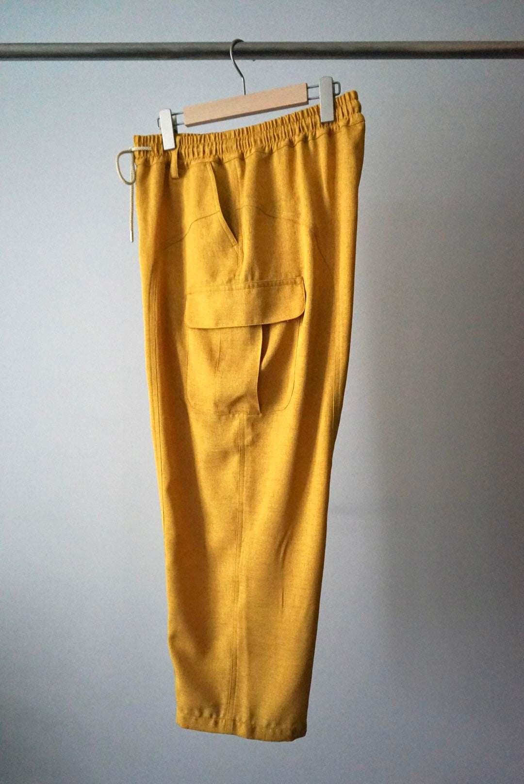 【SHOTAHIYAMA】balloon cargo pants mustard