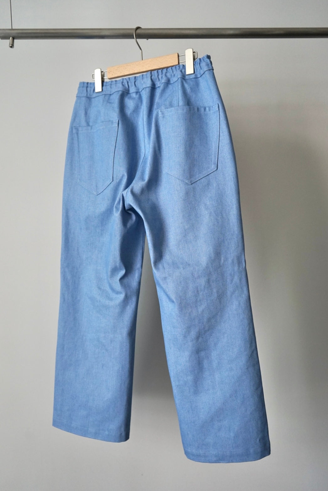 【SHOTAHIYAMA】embroidery denim wide pants