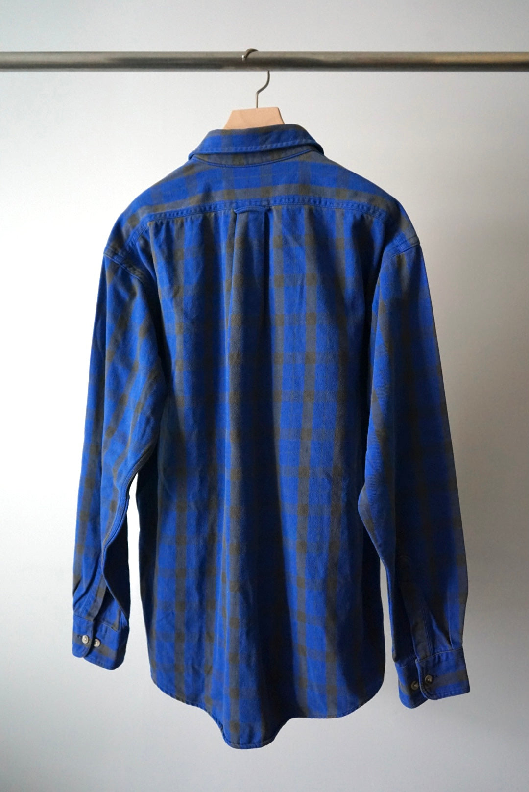 Heavy flannel check shirt