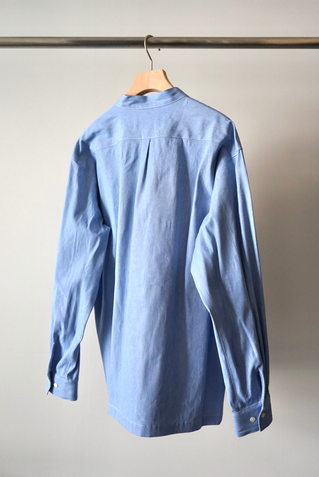 【SHOTAHIYAMA】yes no bowtie chambray shirt