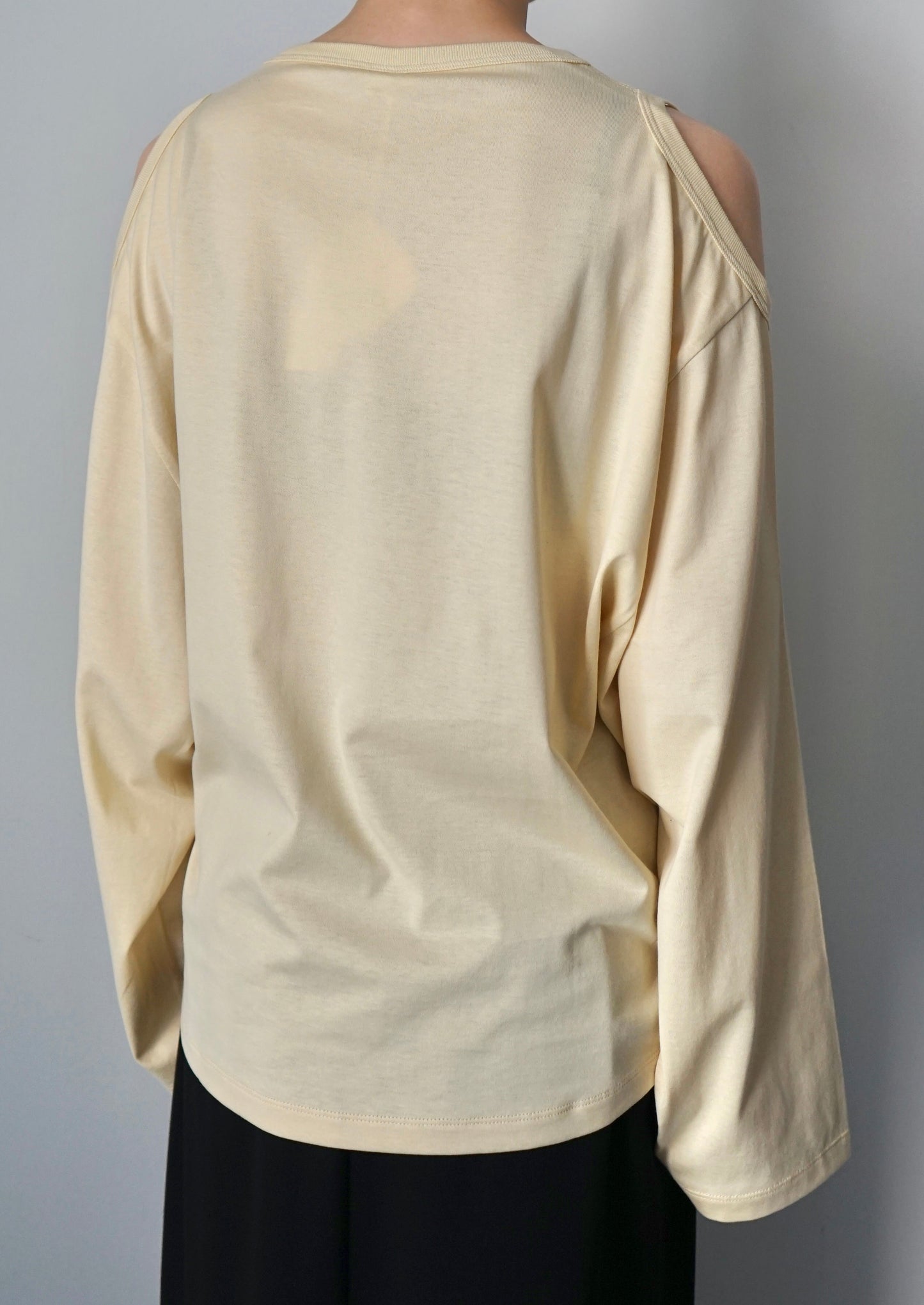【HAKUJI】Compact cotton shoulder hole PO