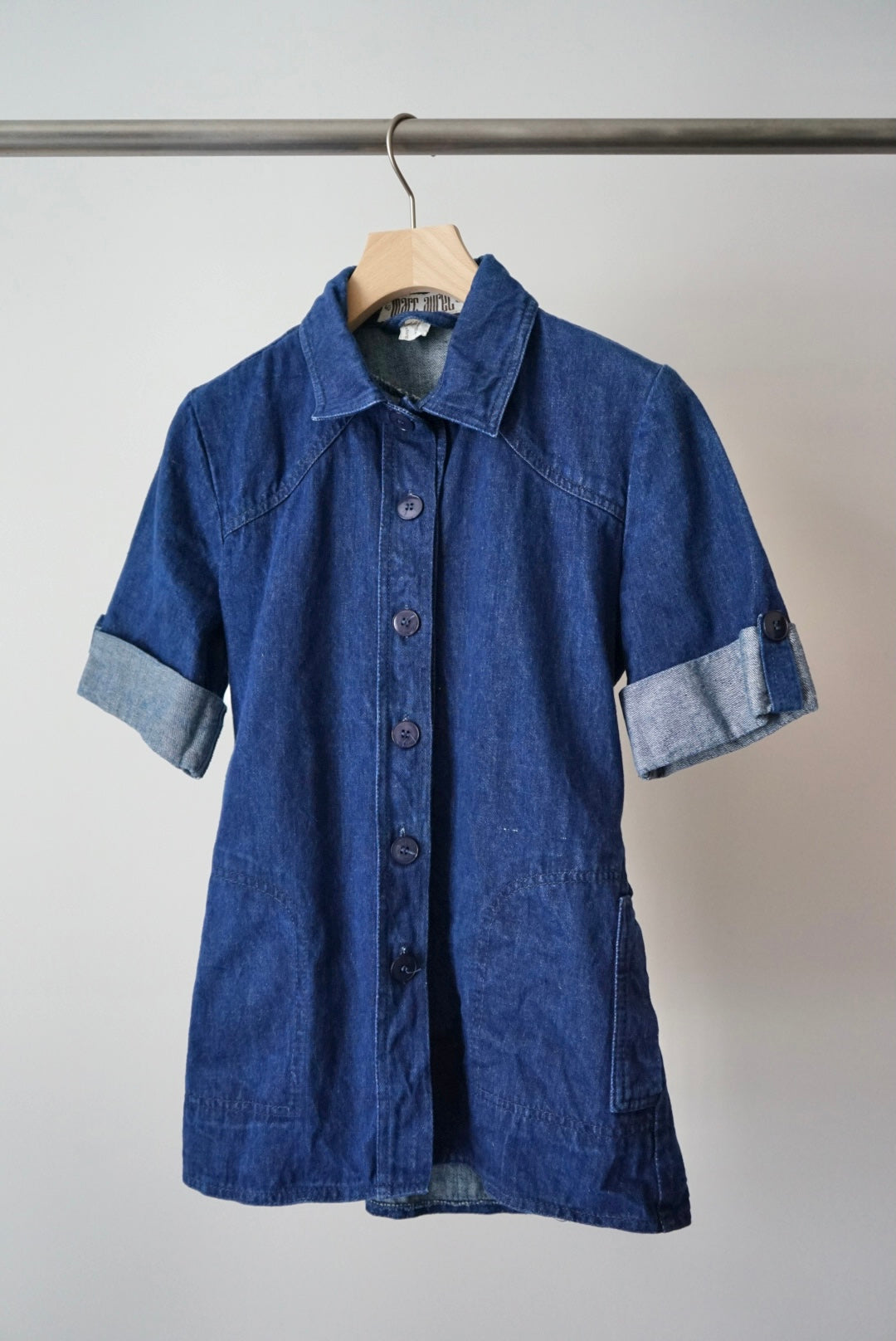 Euro denim shirts jacket