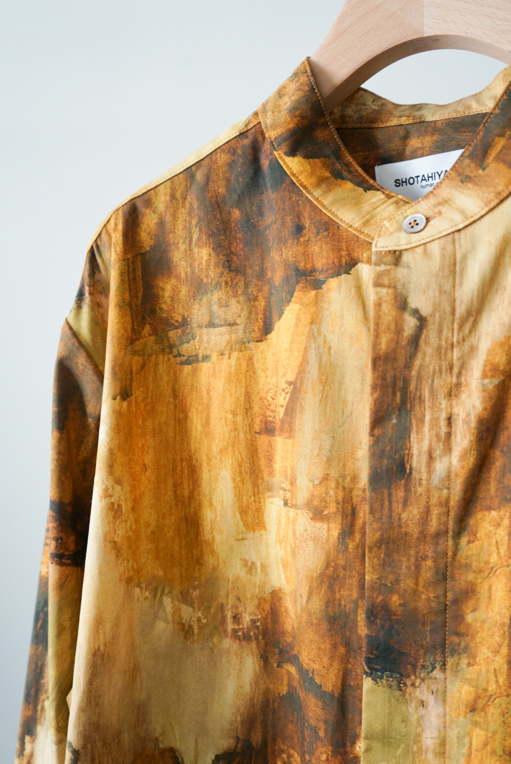 【SHOTAHIYAMA】 sand paint shirt