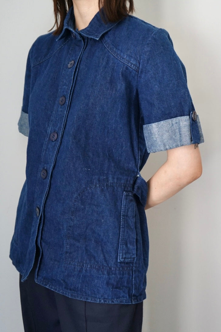 Euro denim shirts jacket