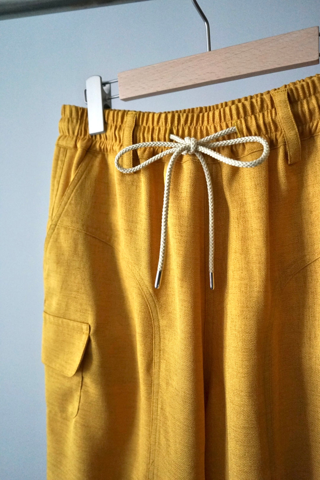 【SHOTAHIYAMA】balloon cargo pants mustard