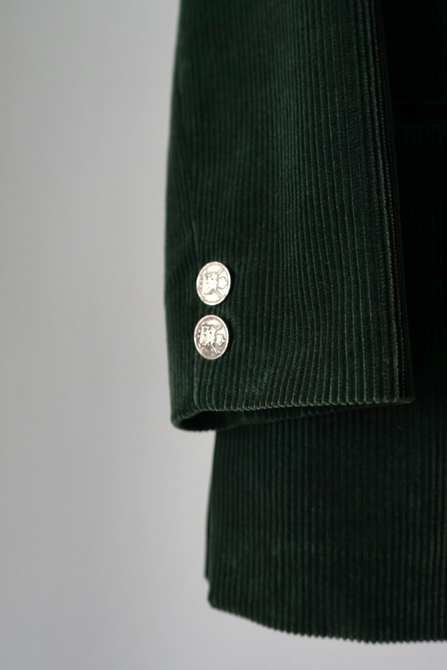 Deep green corduroy jacket