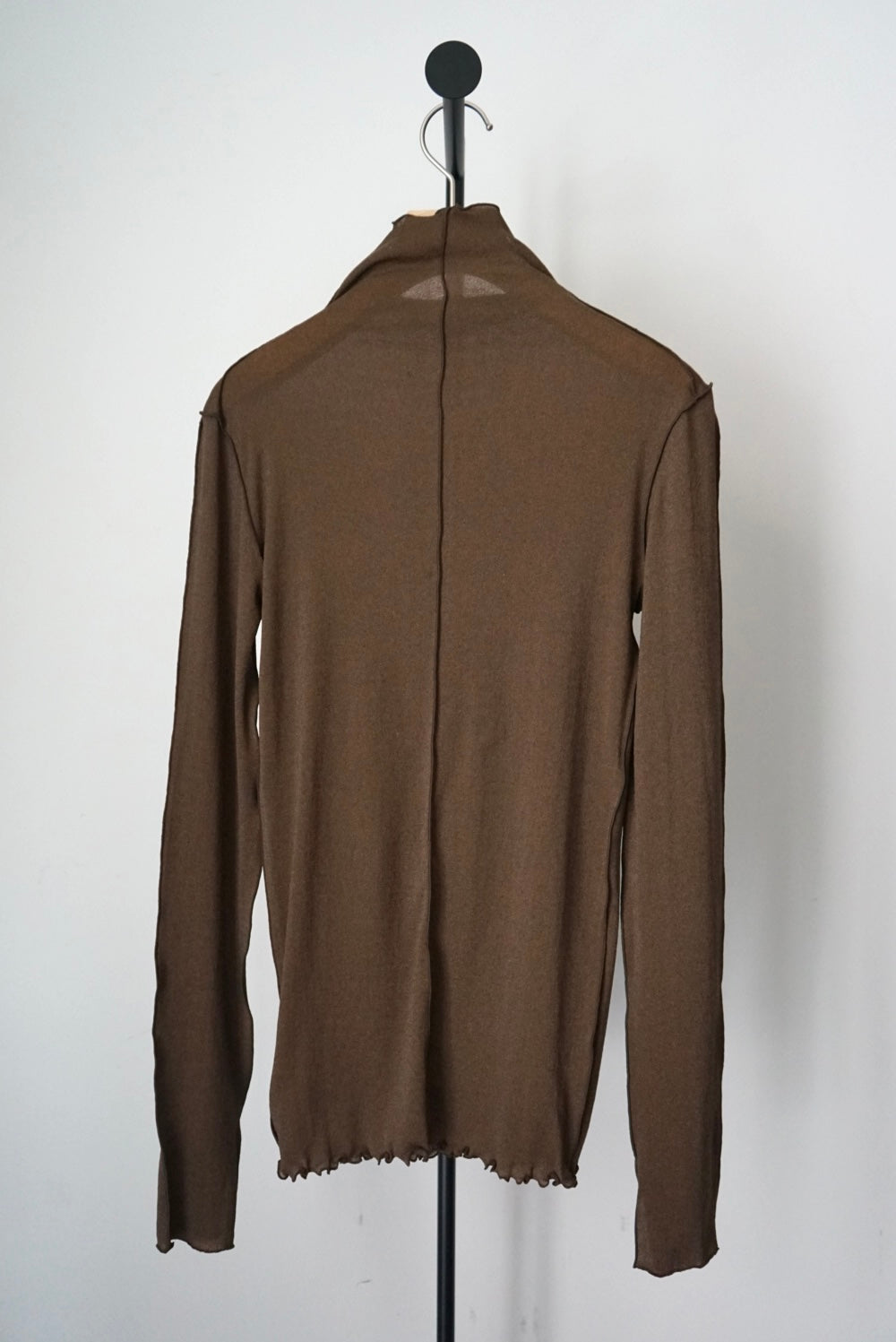 【HAKUJI】Shiny rib HN PO/Brown