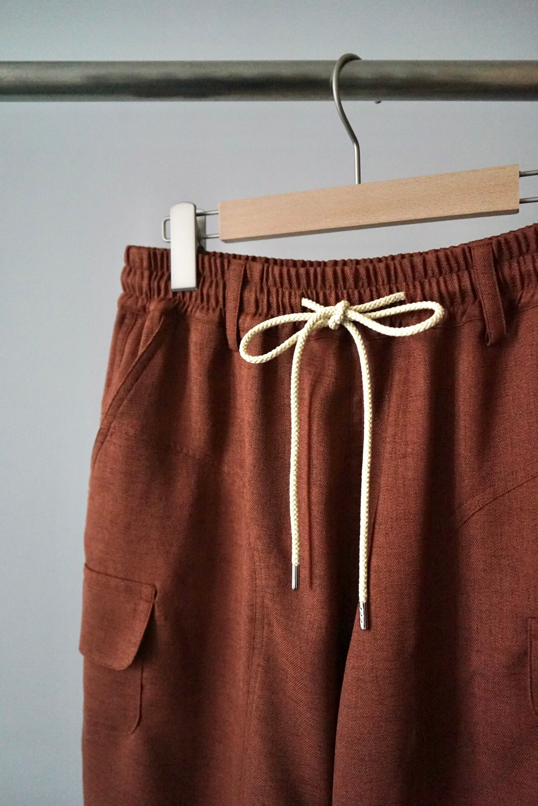 【SHOTAHIYAMA】balloon cargo pants brown