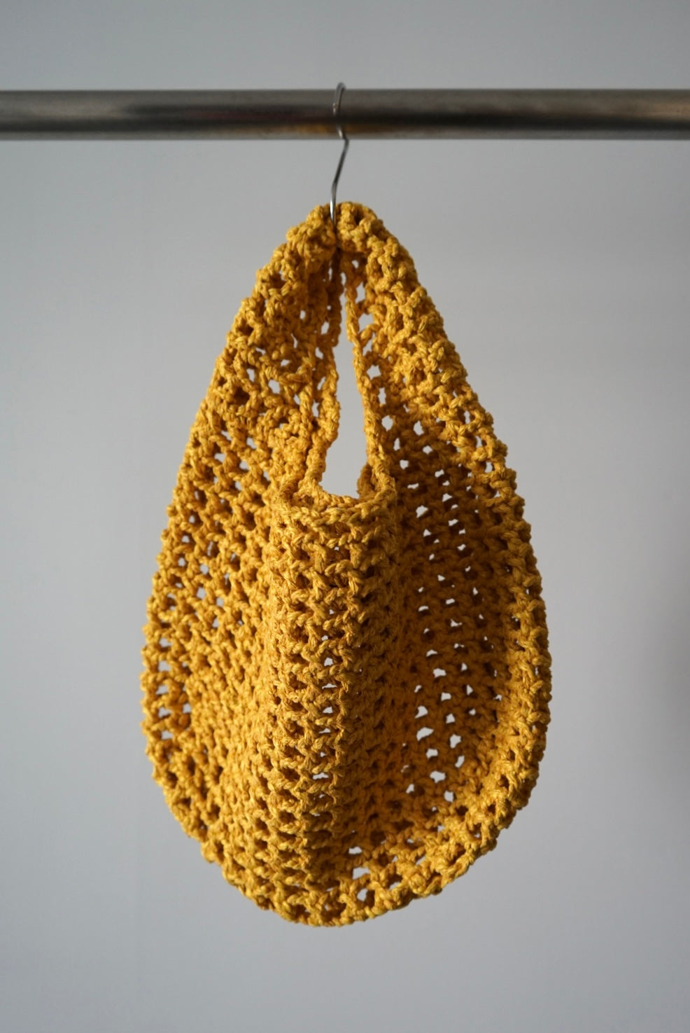 【SHOTAHIYAMA】washi mix hand knit bag