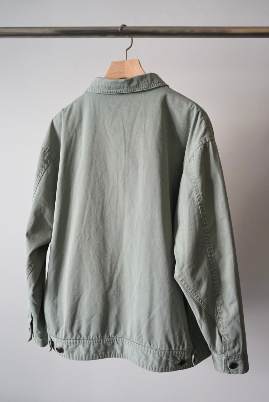 Sage green zipup jacket