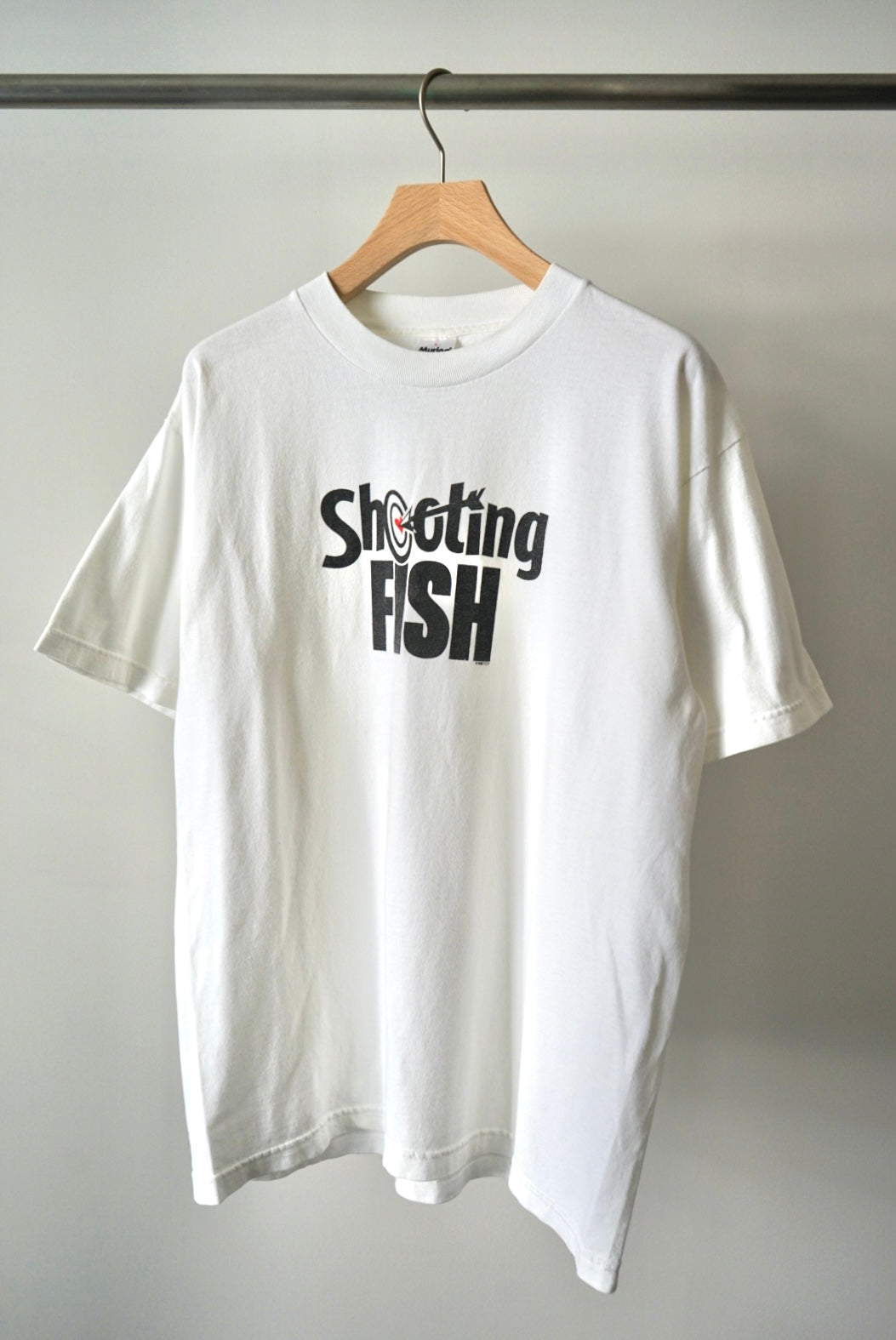 90's movie tee "Shooting FISH" made in USA