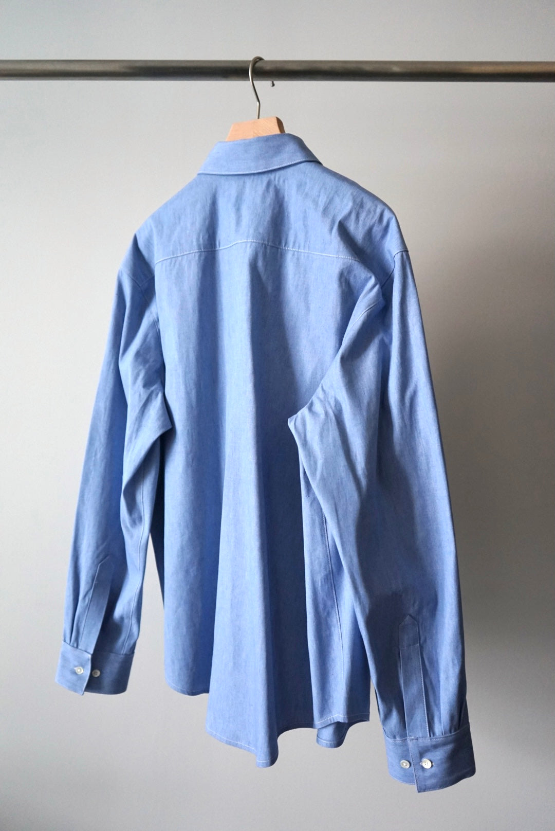 【SHOTAHIYAMA】yes no dress chambray shirt