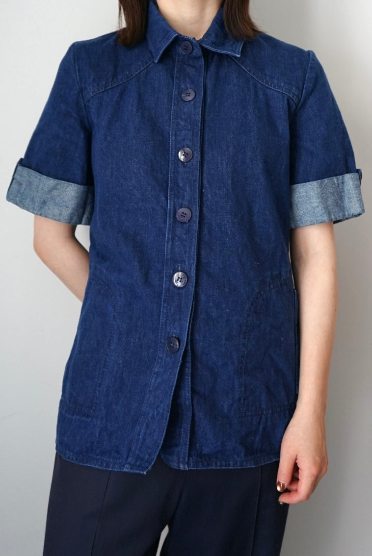 Euro denim shirts jacket