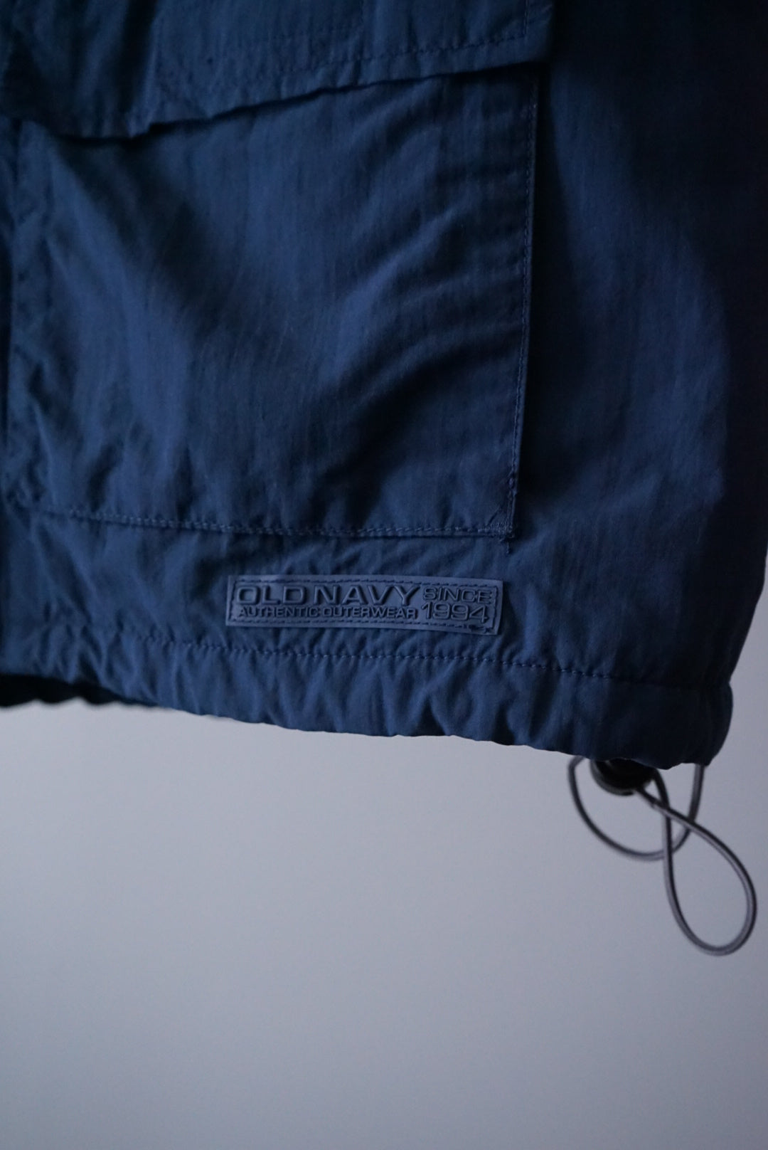 Zip up nylon vest