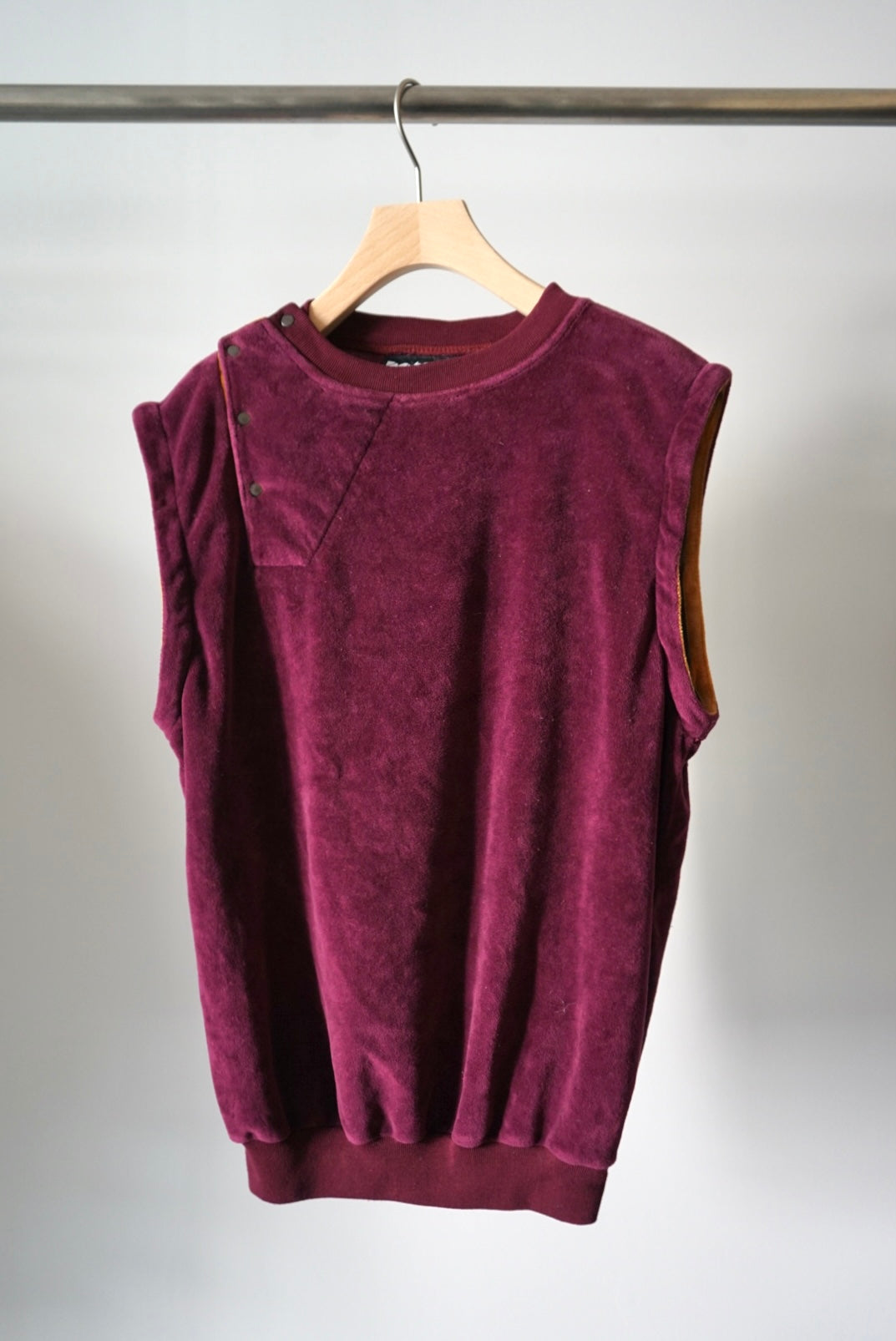 Detachable vevet sweat