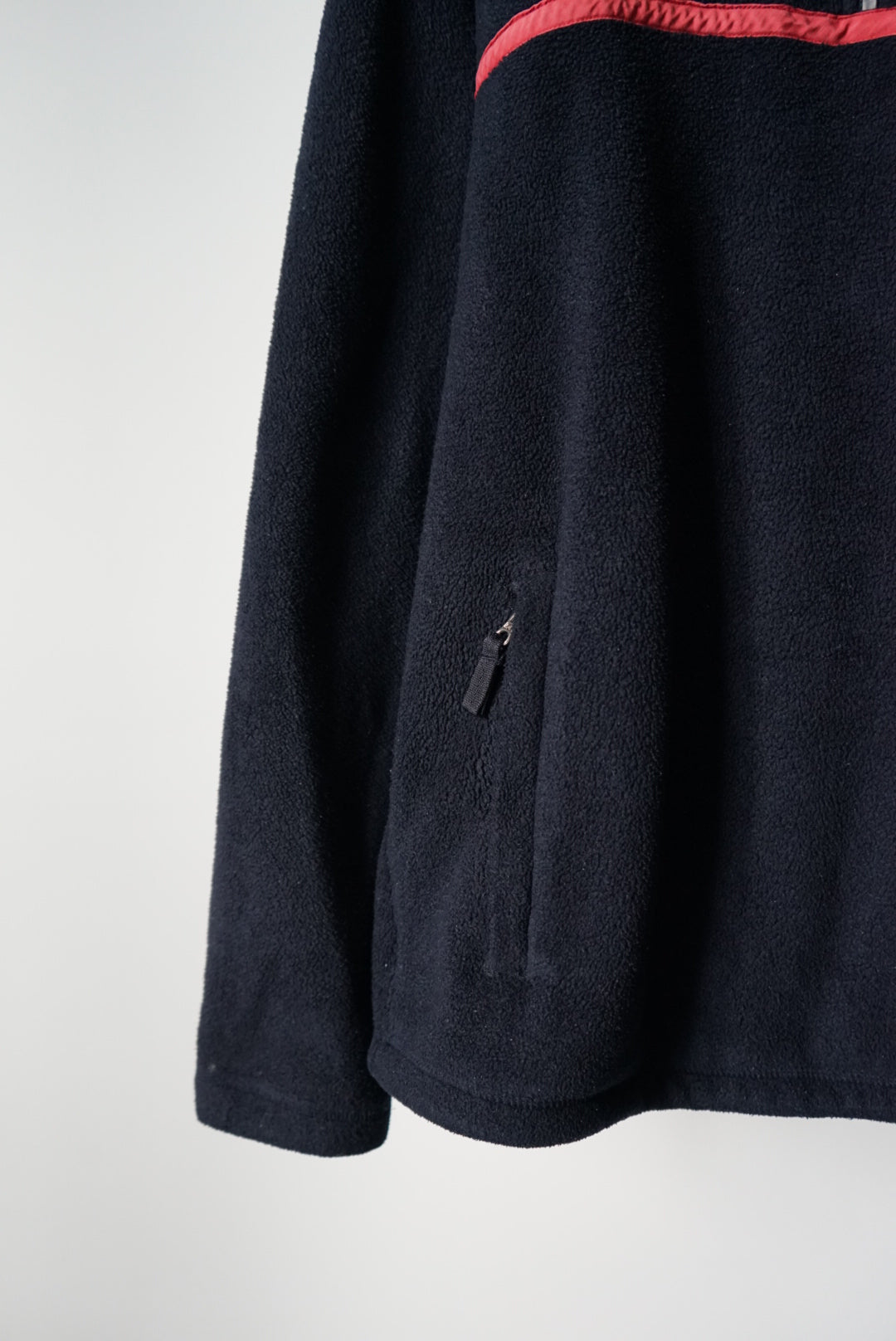 Half zip line fleece jacket