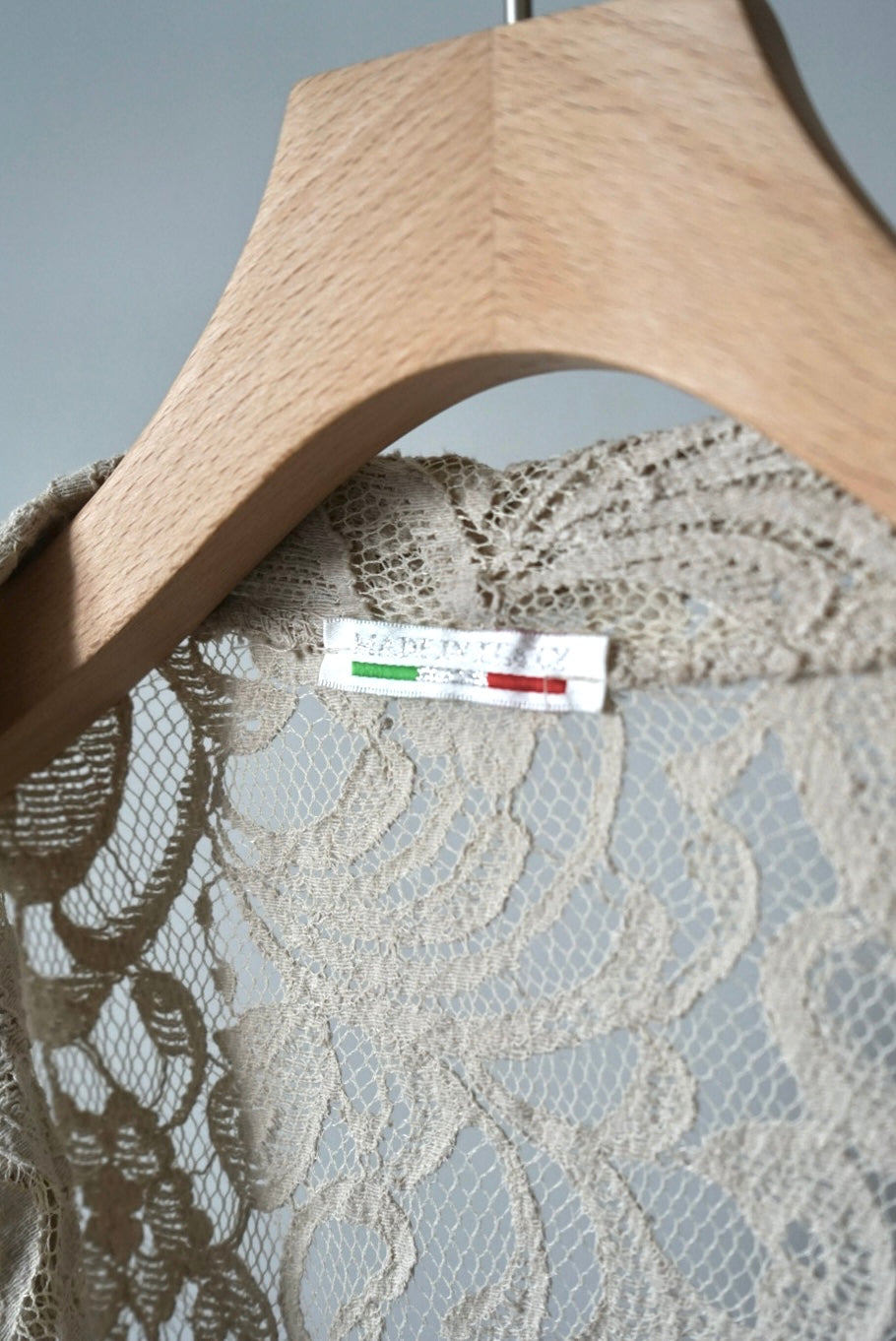 Lace tailored jacket made in Italy