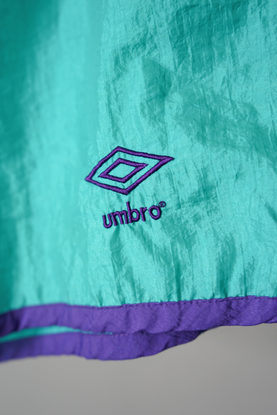 Bicolor nylon short pant