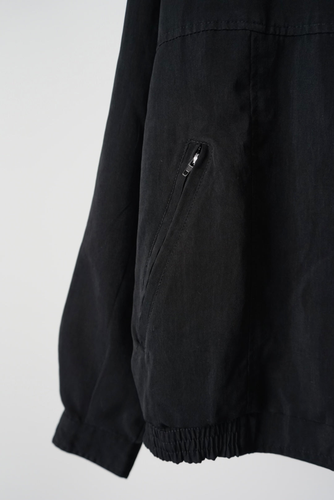 Slight luster poly jacket