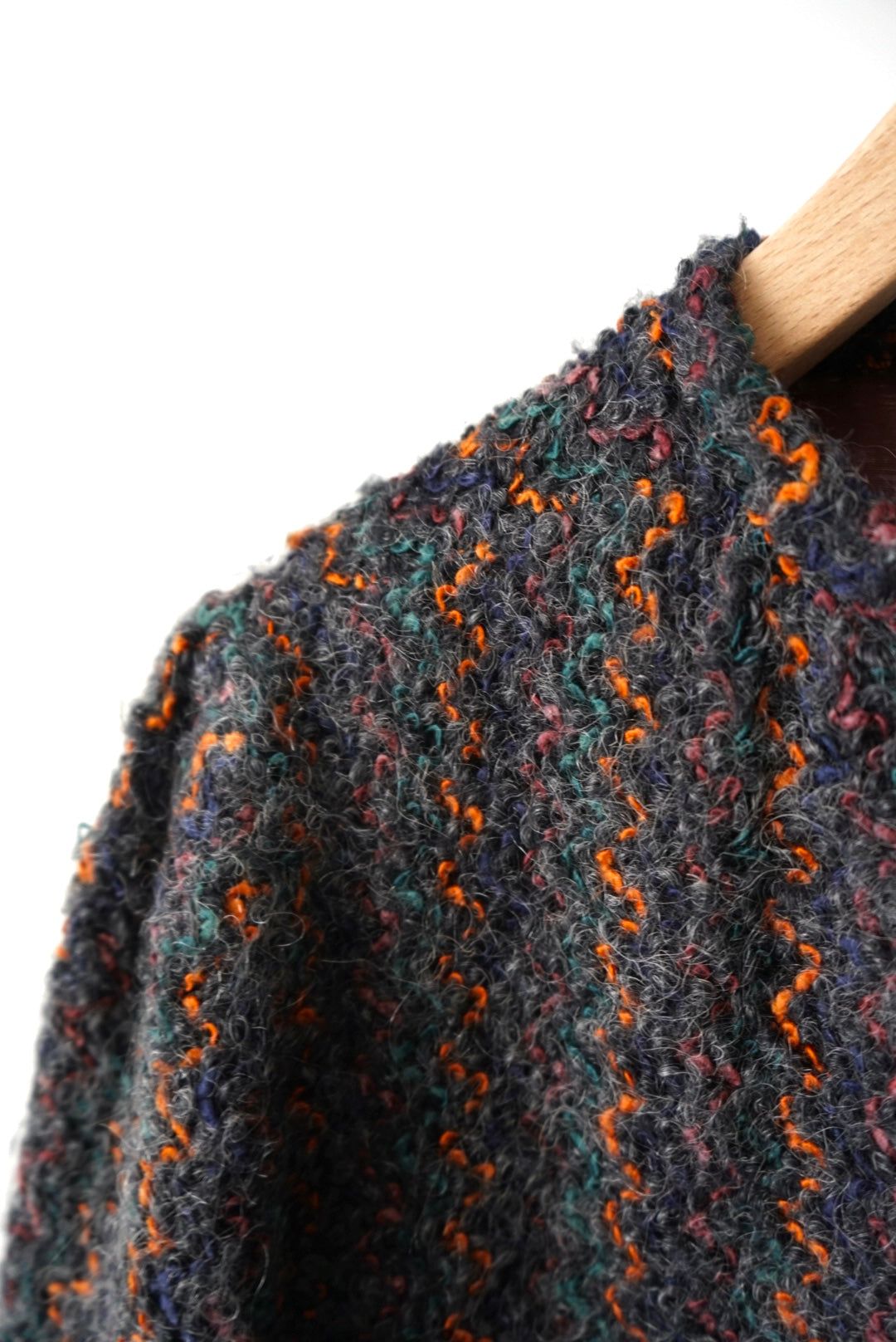 Color design cardigan jacket