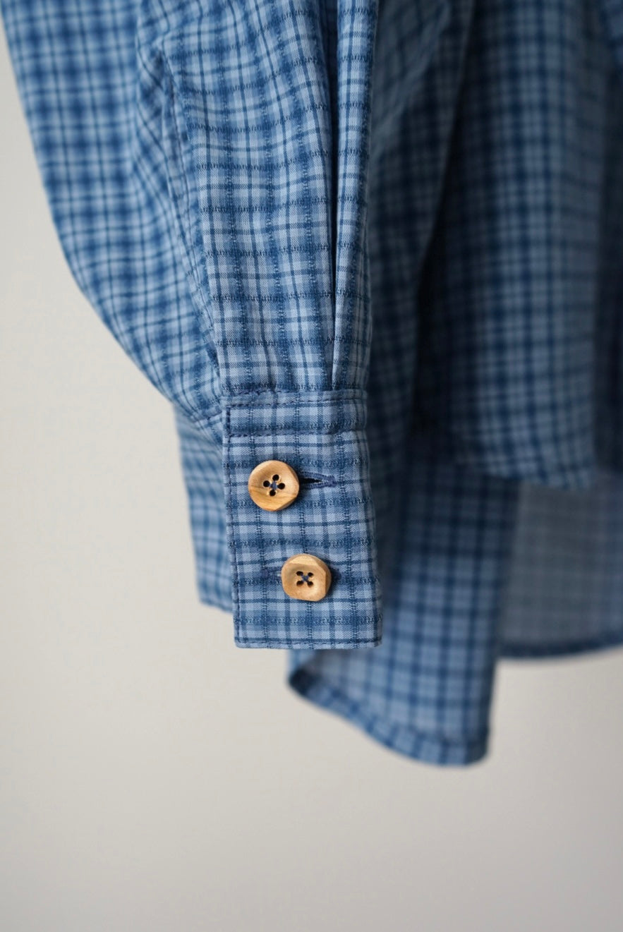 【SHOTAHIYAMA】check pullover shirt