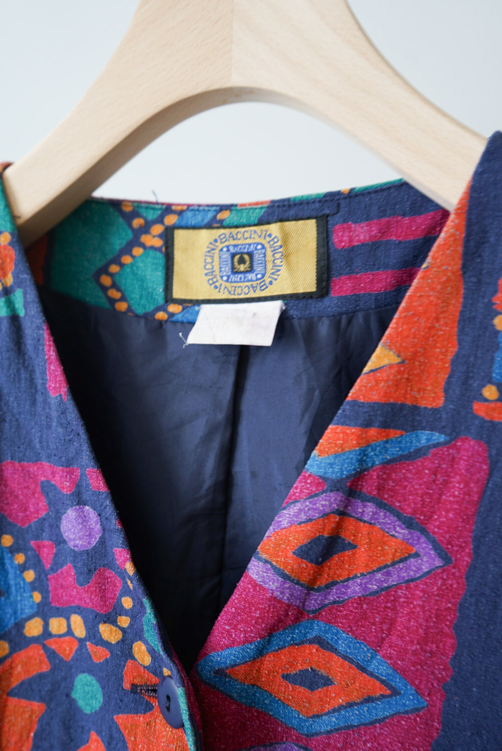 Multi pattern vest