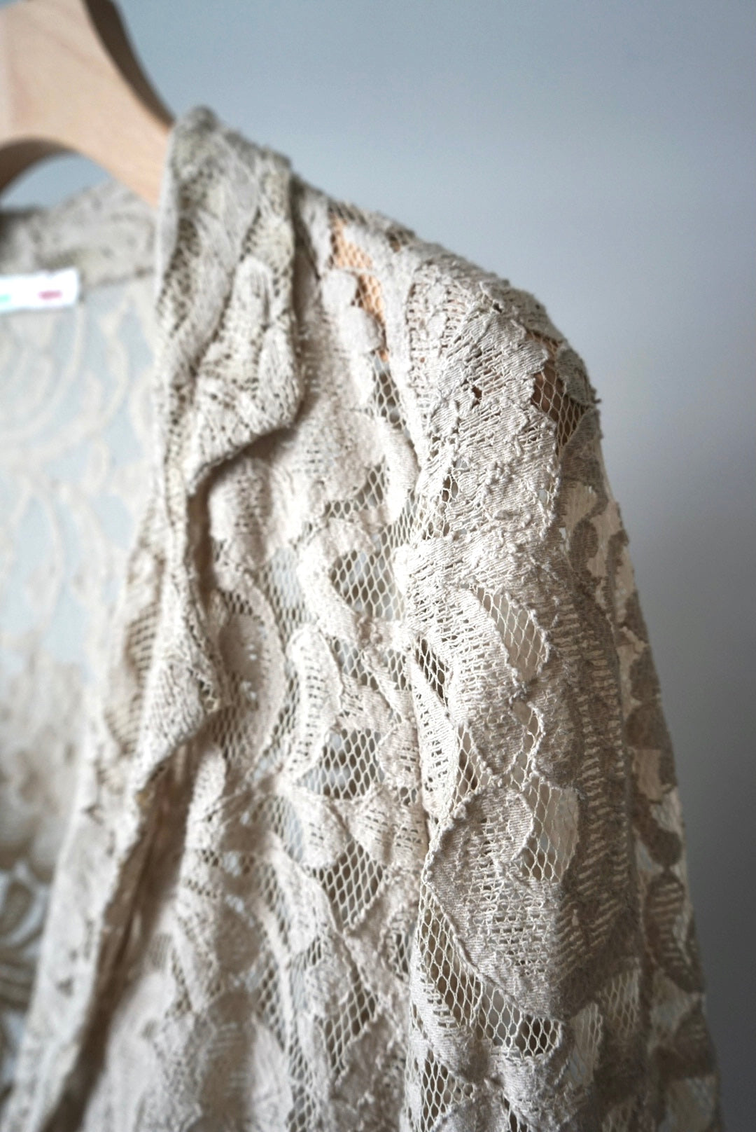 Lace tailored jacket made in Italy