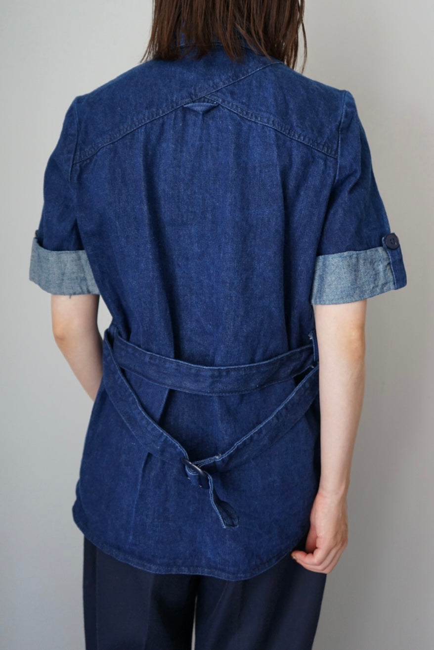 Euro denim shirts jacket