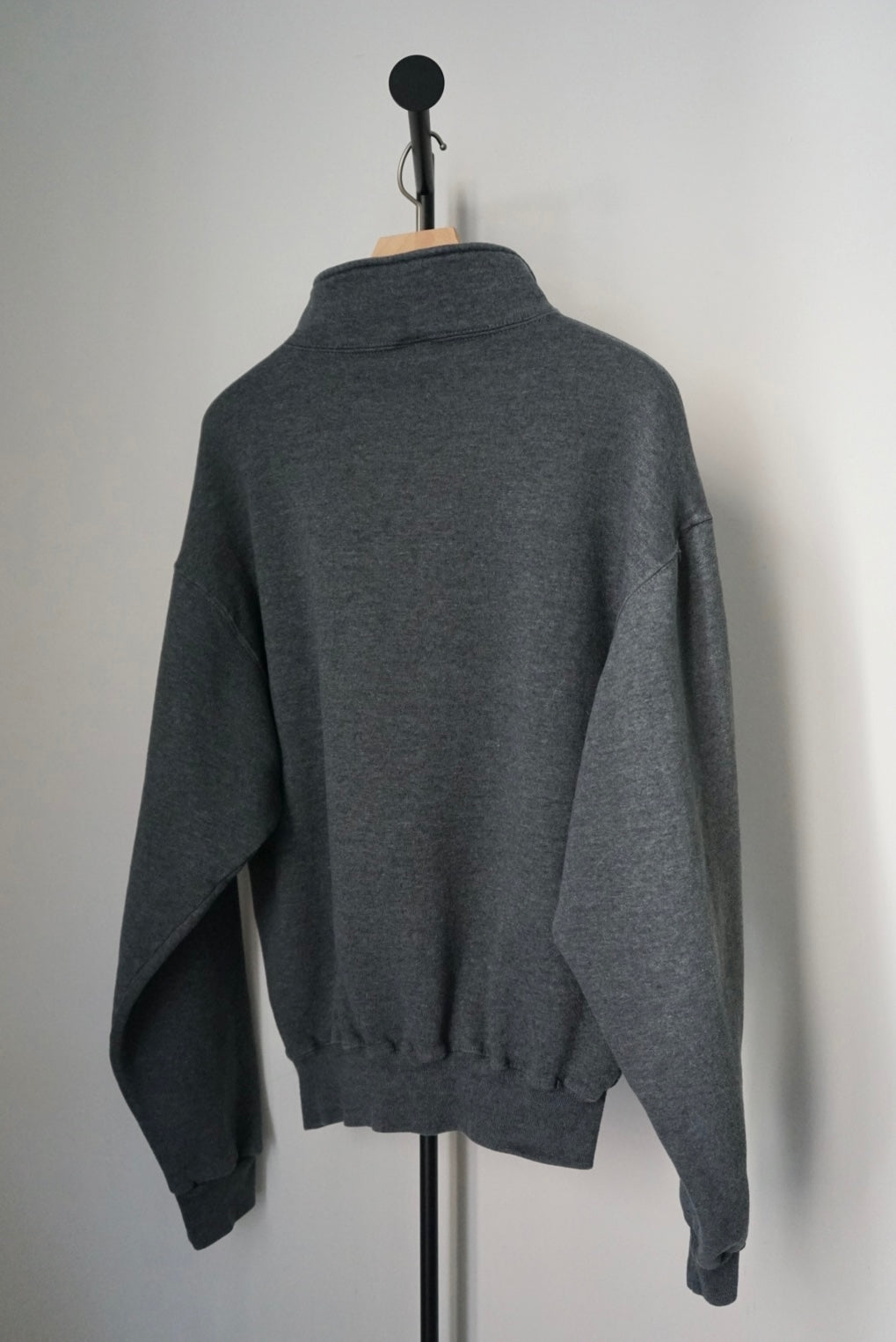 Half zip pullover sweat